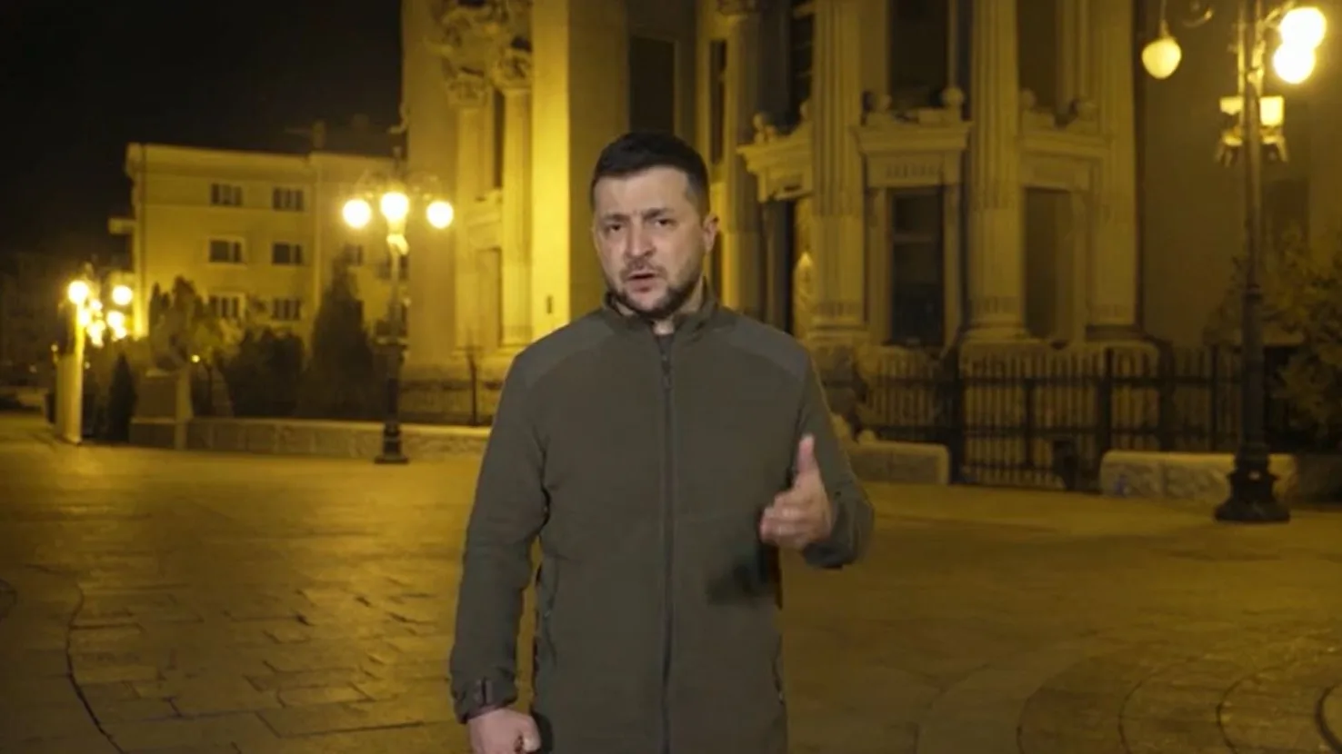 El Presidente de Ucrania, Volodímir Zelensky El Presidente de Ucrania, Volodímir Zelensky
