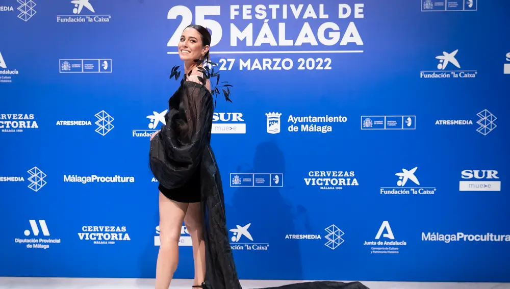 Blanca Suárez en la alfombra del Festival de Málaga