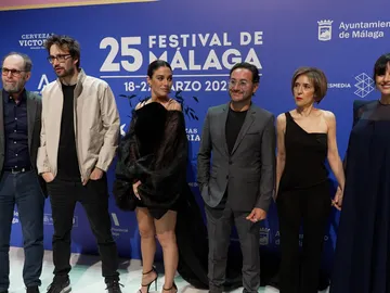 El equipo de 'El Test en el Festival de Málaga El equipo de 'El Test en el Festival de Málaga