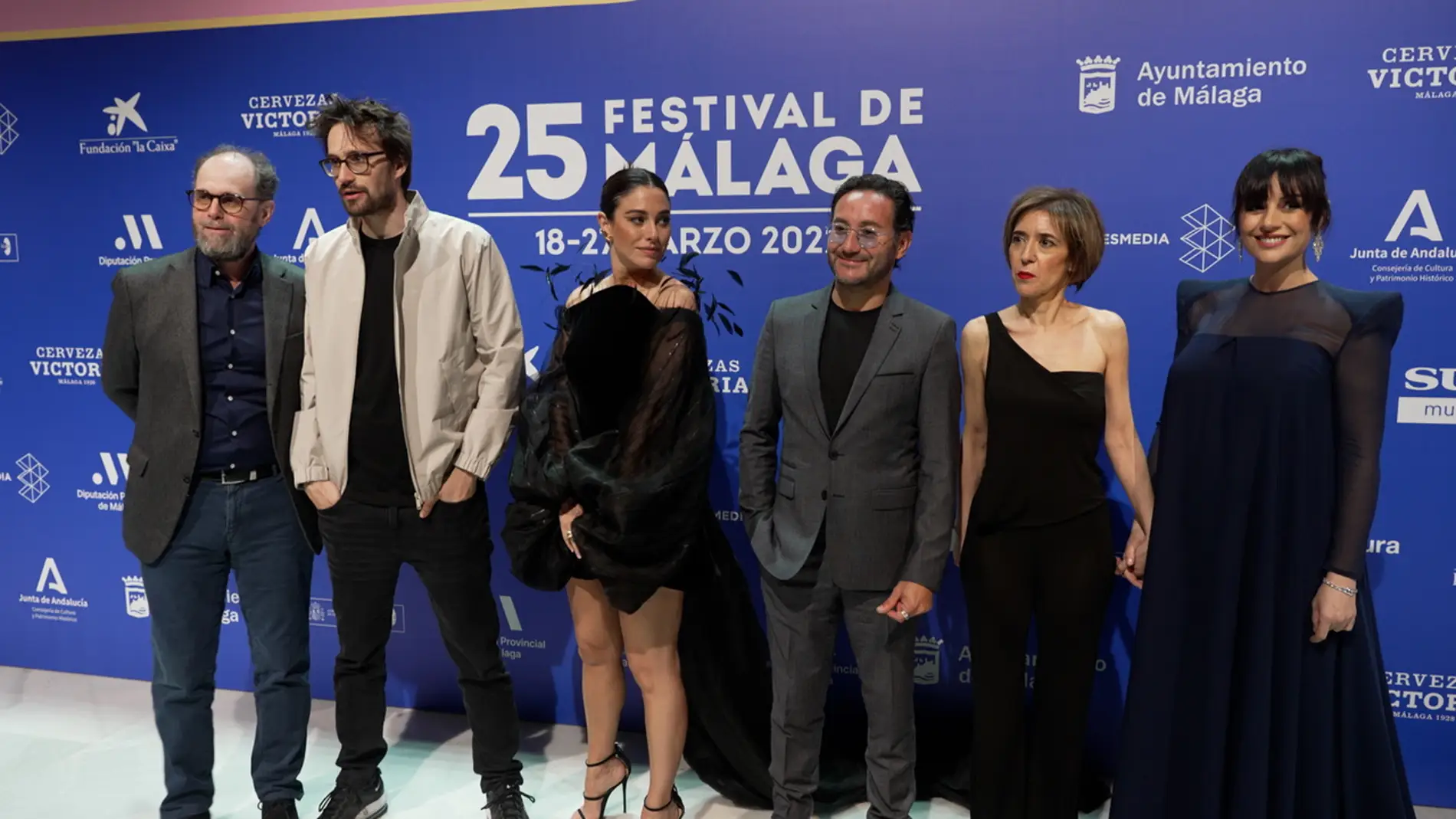 El equipo de 'El Test en el Festival de Málaga