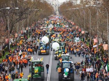 Manifestación del medio rural en Madrid