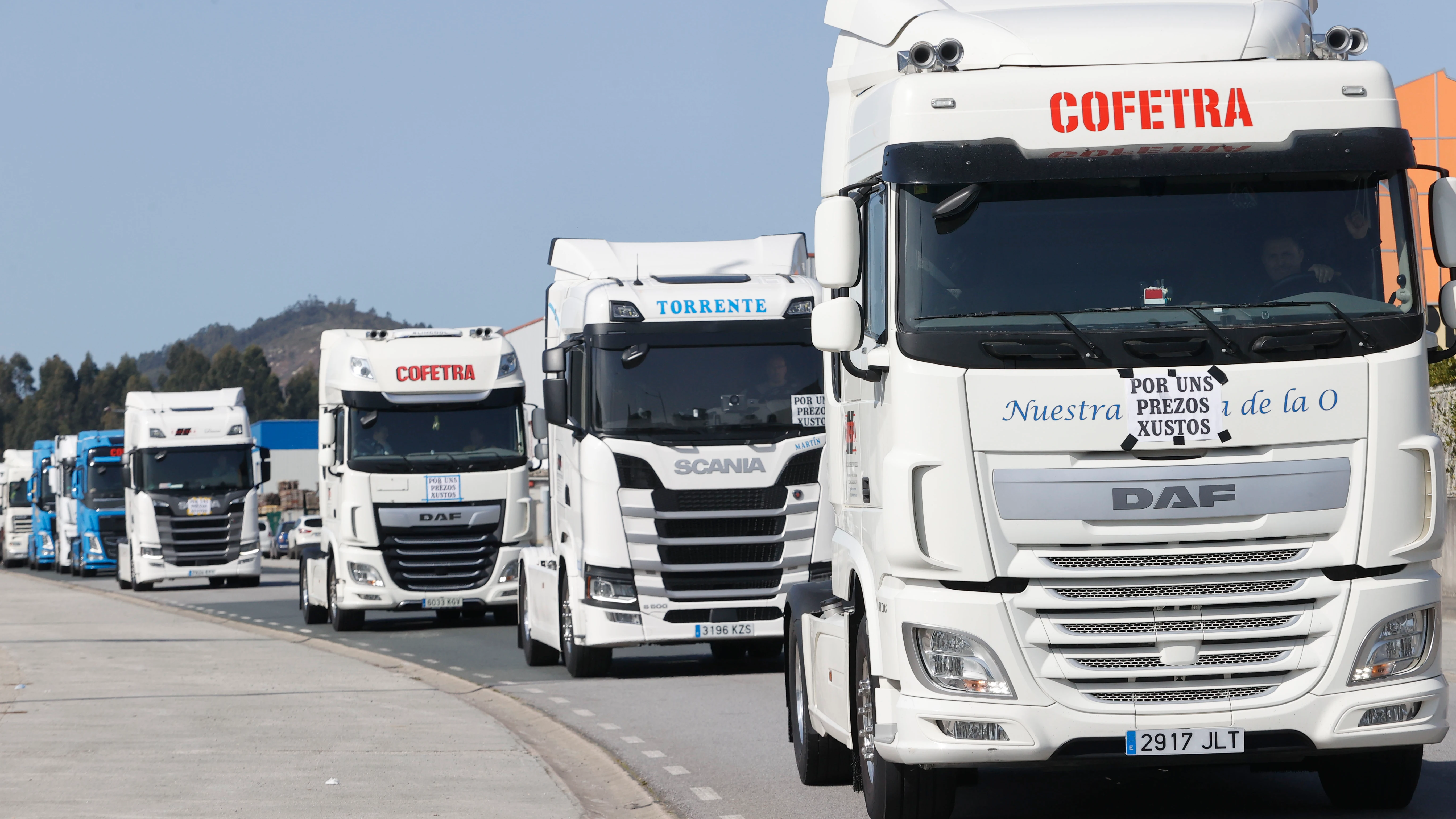 Transportistas El Gobierno ofrece a los transportistas aprobar una bonificación del gasóleo profesional