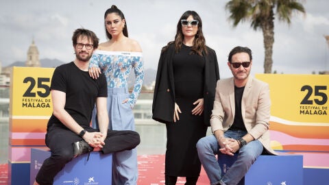 El equipo de 'El Test' en el Festival de Málaga