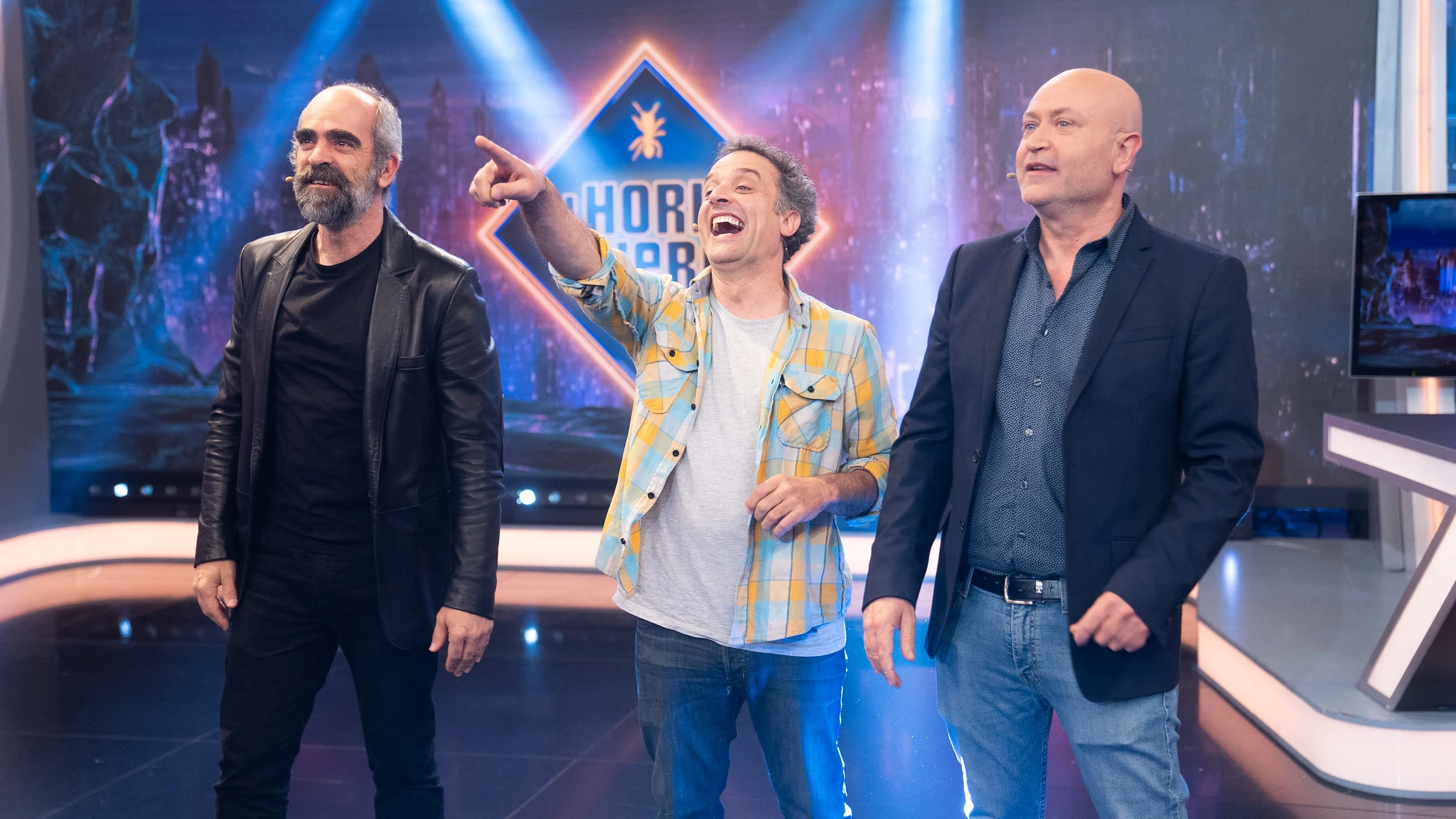 Revive la entrevista completa a Luis Tosar, Dani Guzm&aacute;n y Joaqu&iacute;n Gonz&aacute;lez en 'El Hormiguero 3.0'