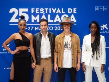 Presentación de 'La piel en llamas' en el Festival de Málaga