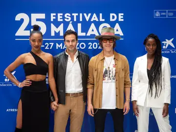 Presentación de &#39;La piel en llamas&#39; en el Festival de Málaga