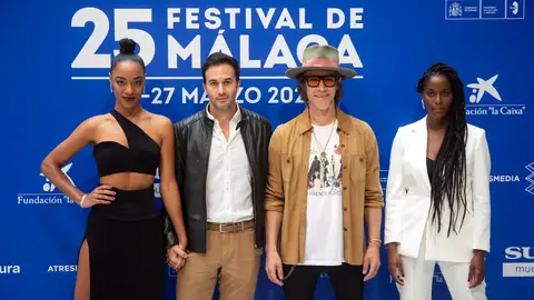 Presentación de 'La piel en llamas' en el Festival de Málaga Presentación de 'La piel en llamas' en el Festival de Málaga