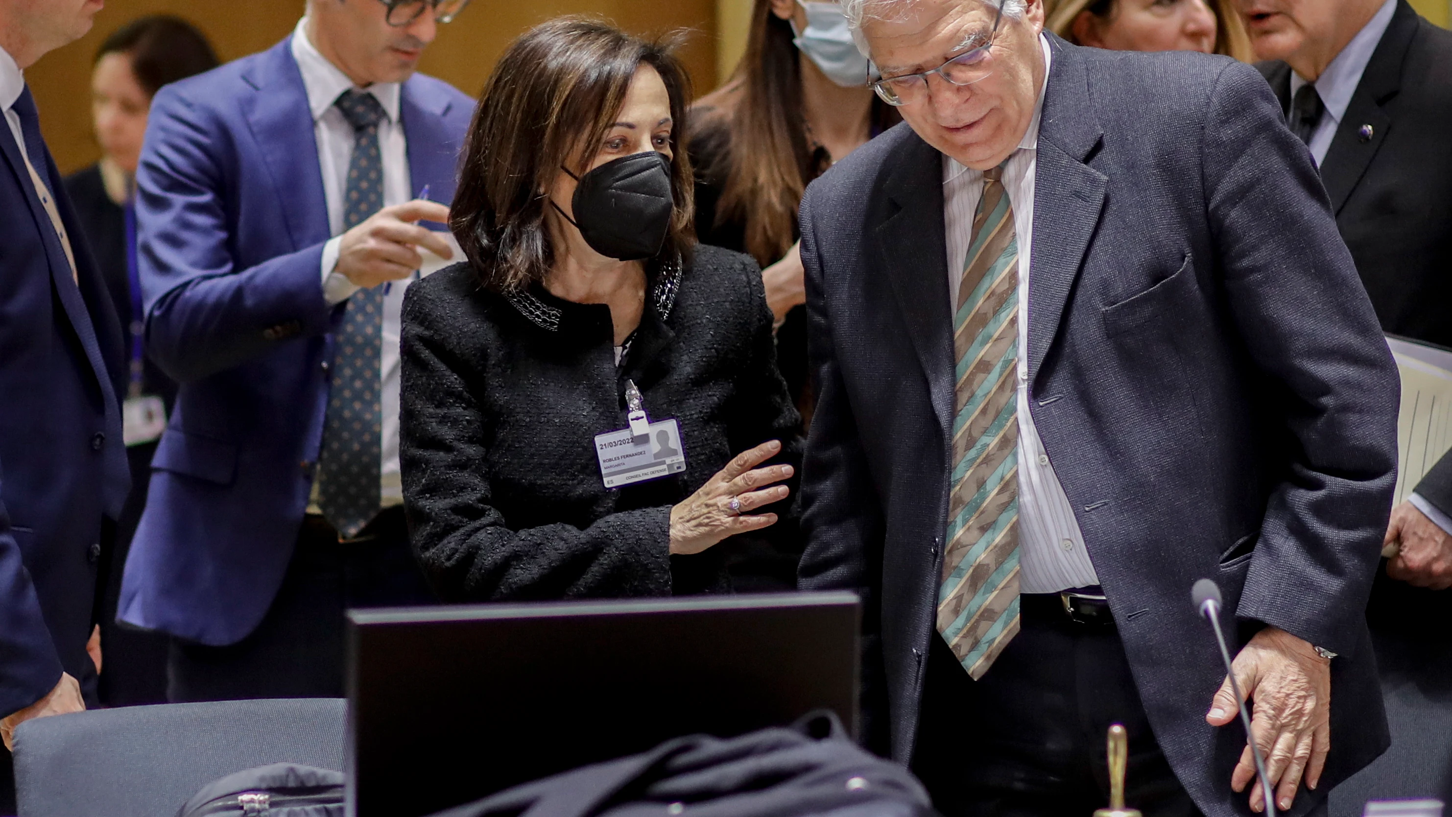 Los ministros de Exteriores y Defensa de la Unión Europea (UE) Los ministros de Exteriores y Defensa de la Unión Europea (UE)