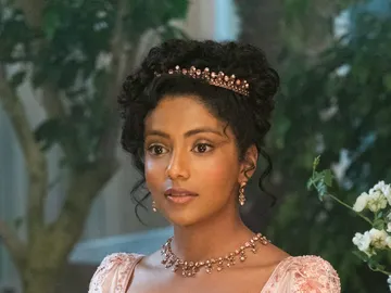 Charithra Chandran en 'Los Bridgerton' Charithra Chandran en 'Los Bridgerton'