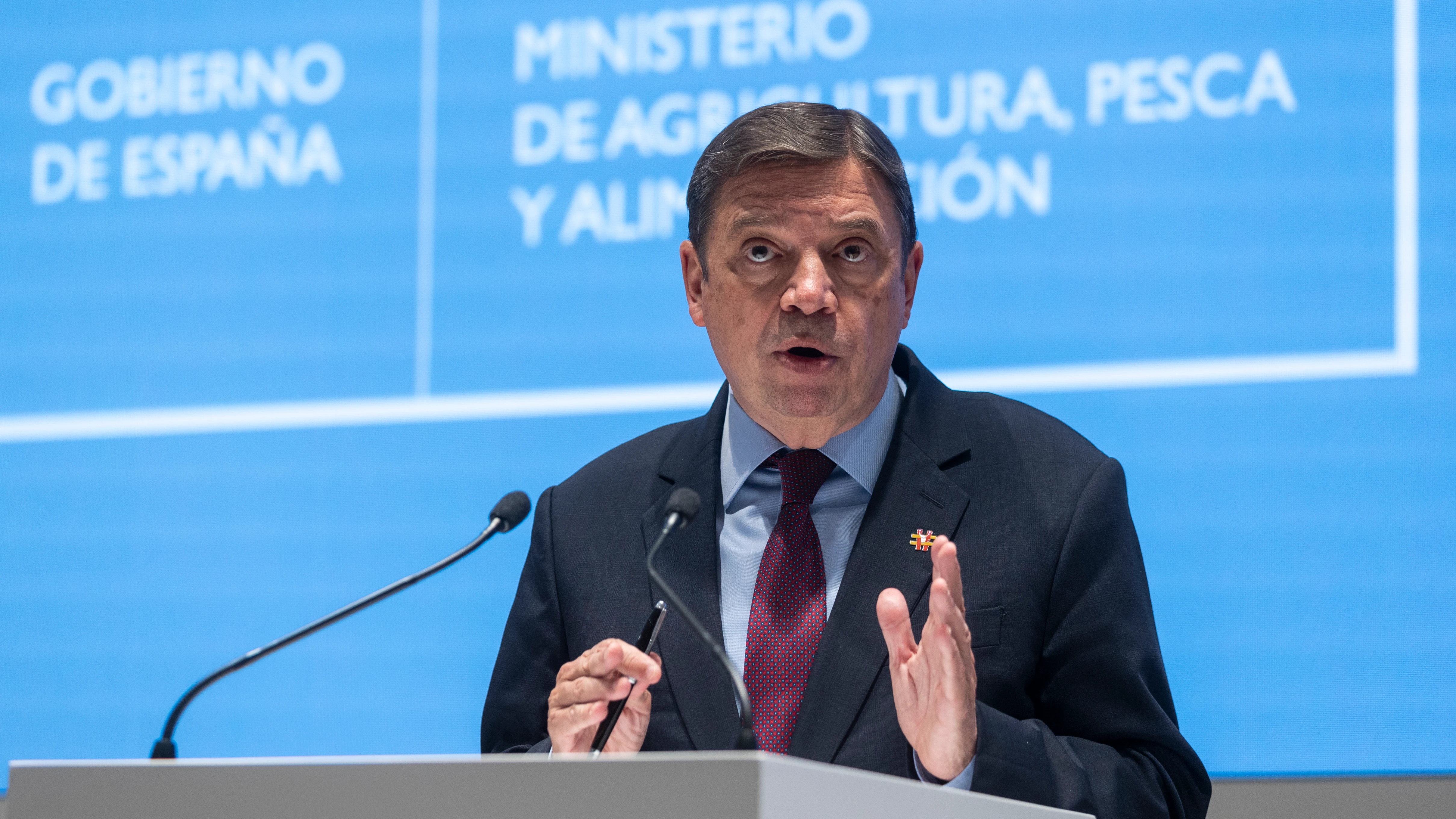 El ministro de Agricultura, Pesca y Alimentaci&oacute;n, Luis Planas