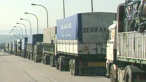 Las otras huelgas históricas de los transportistas Las otras huelgas históricas de los transportistas