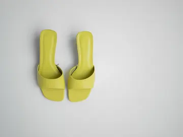 Sandalias color verde lima Sandalias color verde lima