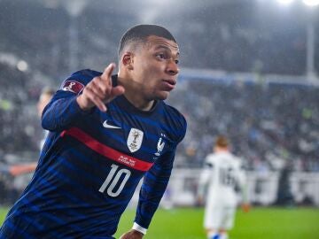 Mbappé, con la selección francesa