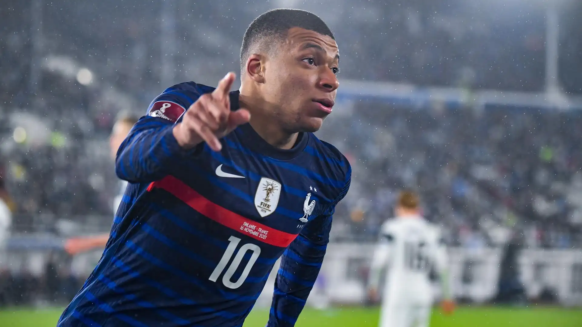 Mbappé, con la selección francesa Mbappé, con la selección francesa