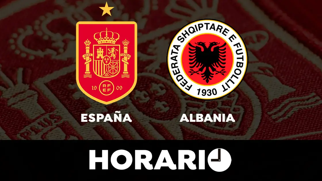 Espa&ntilde;a - Albania: horario y d&oacute;nde ver el partido de la selecci&oacute;n espa&ntilde;ola