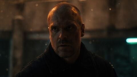 David Harbour como Hopper en 'Stranger Things'