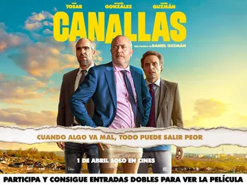 Concurso 'Canallas', la nueva película dirigida por Daniel Guzmán Concurso 'Canallas', la nueva película dirigida por Daniel Guzmán