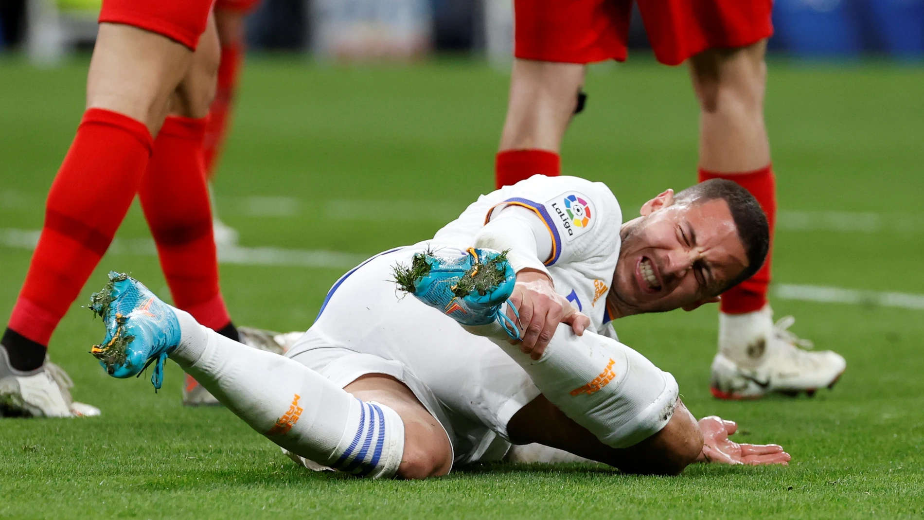 Eden Hazard, con el Real Madrid Eden Hazard, con el Real Madrid