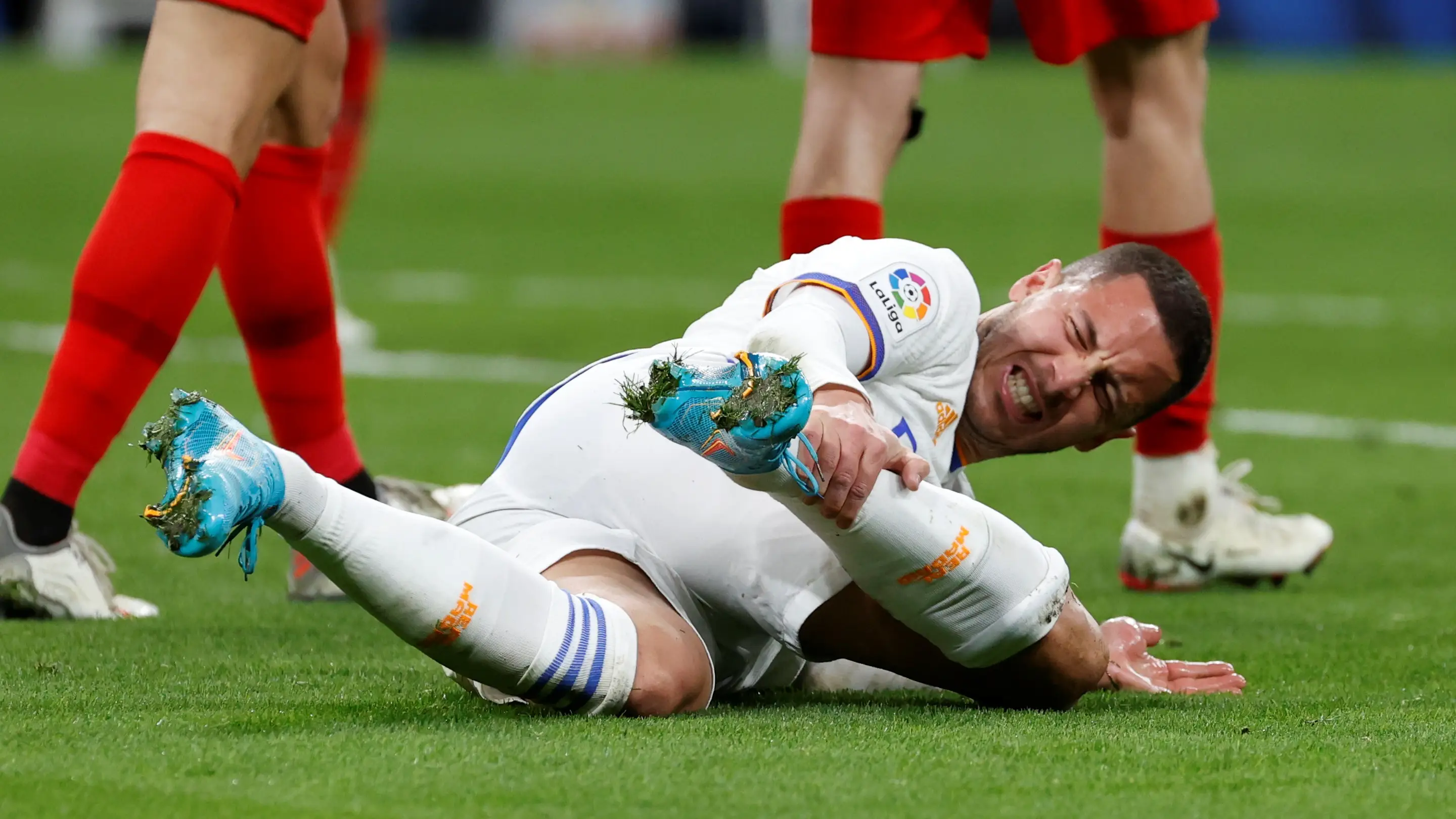 Eden Hazard, con el Real Madrid Eden Hazard, con el Real Madrid