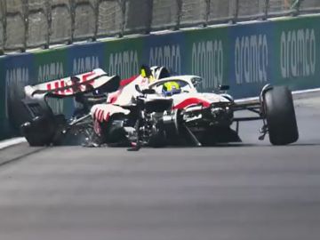 El espeluznante accidente de Mick Schumacher en el GP de Arabia Saudí que asustó al paddock
