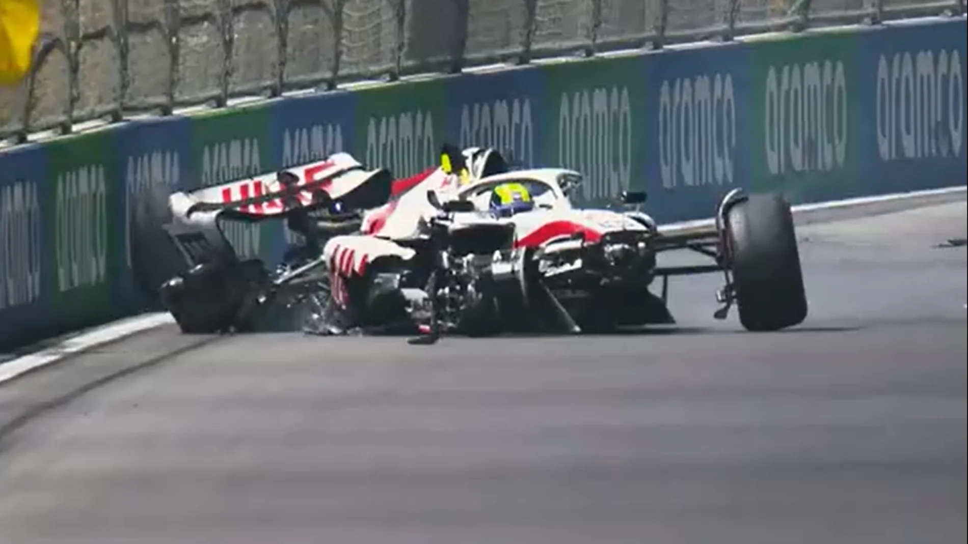 El espeluznante accidente de Mick Schumacher en el GP de Arabia Saudí que asustó al paddock