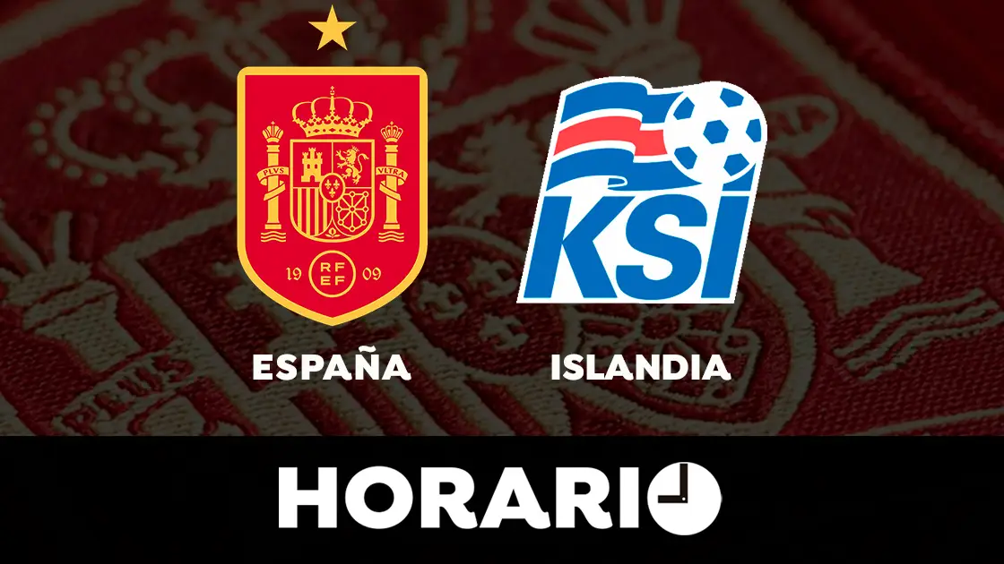Espa&ntilde;a - Islandia: horario y d&oacute;nde ver el partido de la selecci&oacute;n espa&ntilde;ola