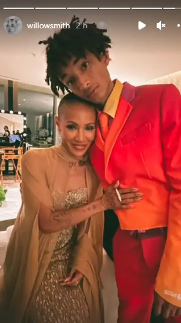 Jaden Smith y Jada Pinkett tras la gala de los Oscar Jaden Smith y Jada Pinkett tras la gala de los Oscar