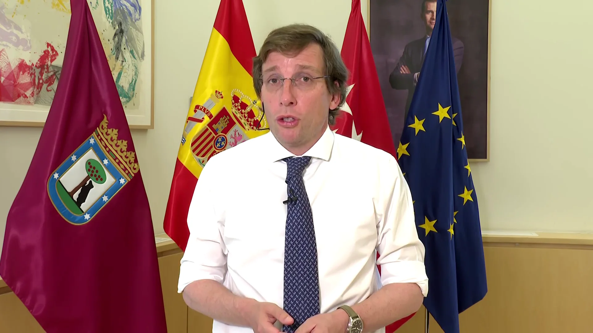 Almeida asegura que hay que dos informes "independientes" que niegan irregularidades en el presunto espionaje a Ayuso Almeida asegura que hay que dos informes "independientes" que niegan irregularidades en el presunto espionaje a Ayuso