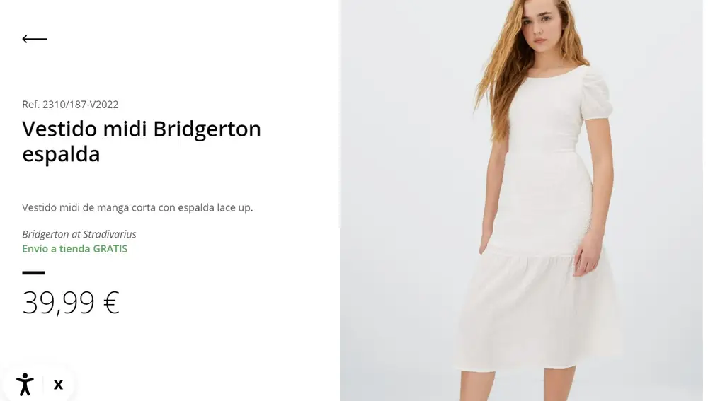 Vestido Bridgerton