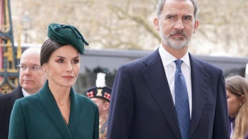 La reina Letizia y el rey Felipe VI
