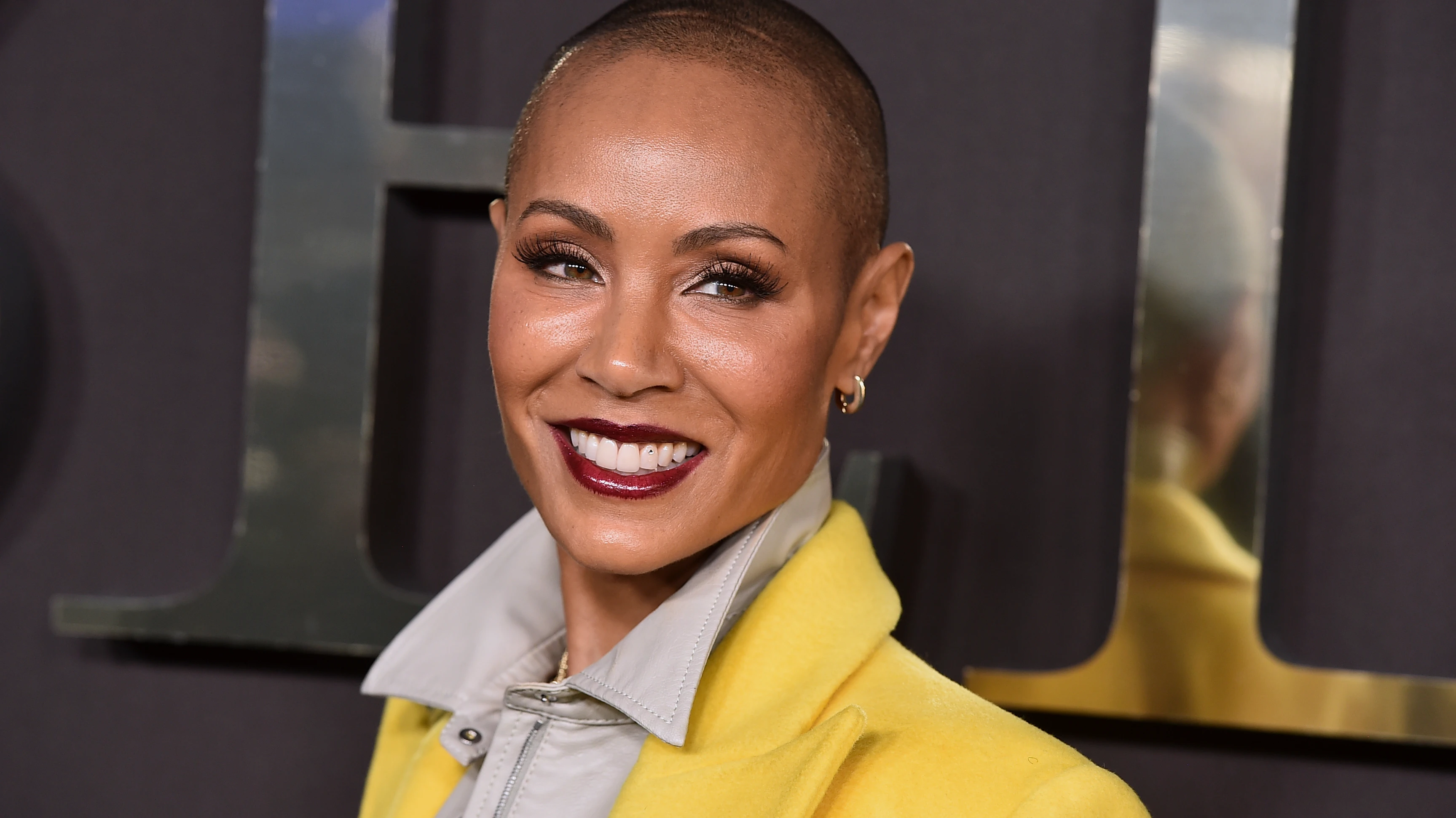 Jada Pinkett en un evento