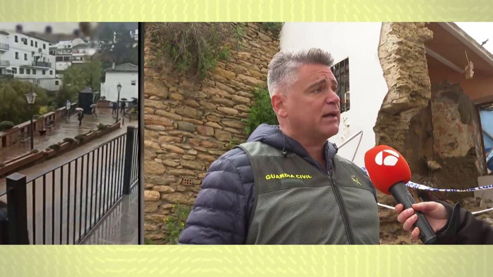 Así se vivió la riada en Setenil de las Bodegas: 