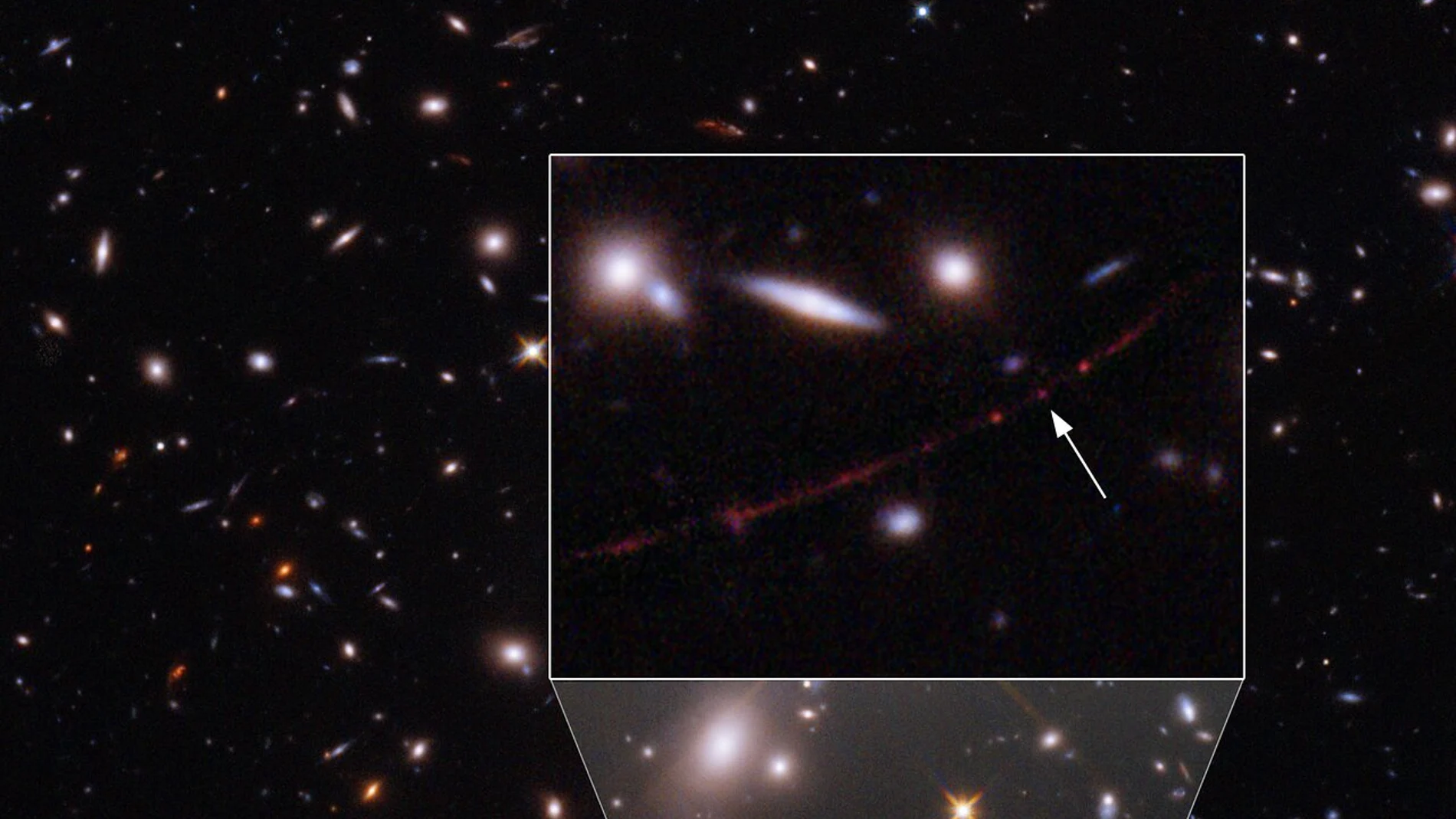 El telescopio Hubble descubre la estrella Eärendel, la más lejana jamás observada