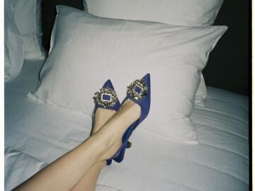 Zapatos de tacón cómodos y bonitos de Zara 