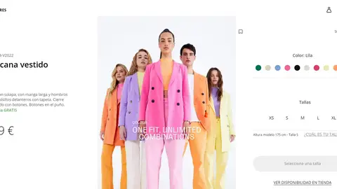 Americanas de colores Americanas de colores