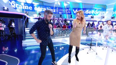 Clase de salsa con Roberto Leal en ‘La Pista’ pidiendo ‘Ven, devórame otra vez’ 
