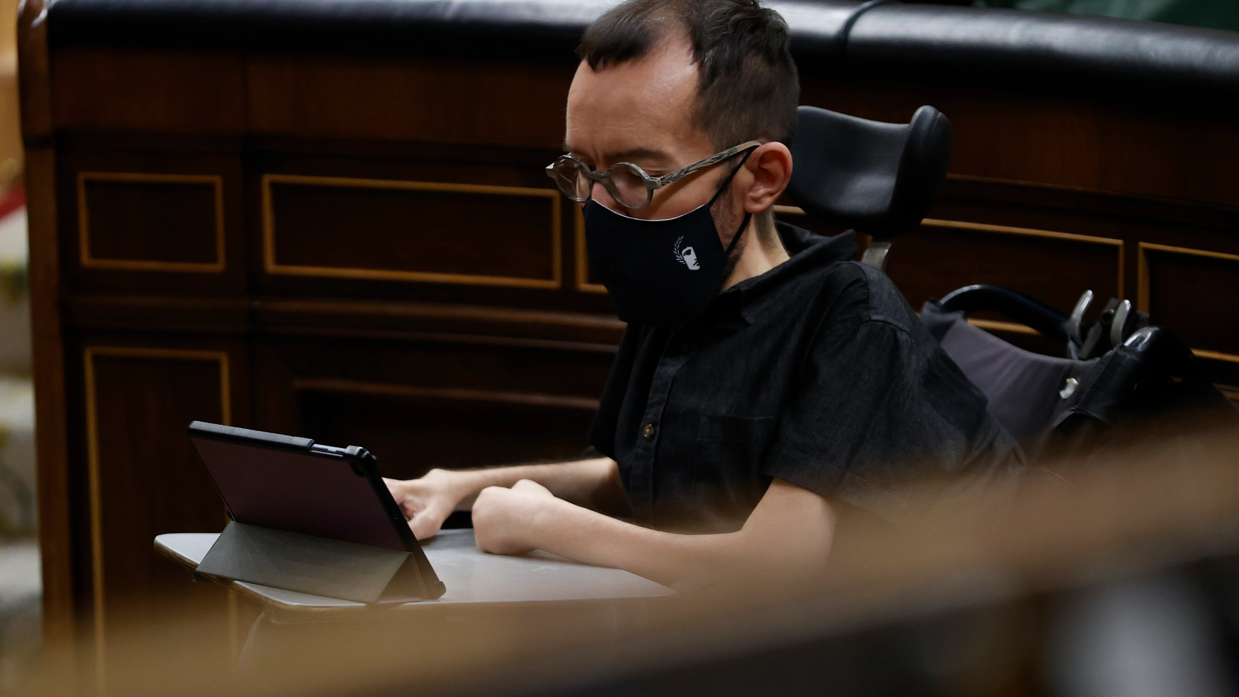 El diputado de Unidas Podemos, Pablo Echenique