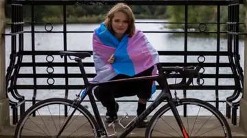 La ciclista transgénero Emily Bridges