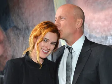 Bruce Willis y su hija Rumer Willis Bruce Willis y su hija Rumer Willis