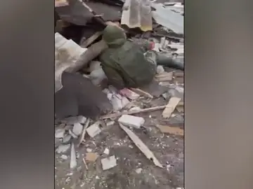 Las impactantes imágenes de la captura de un comando ruso por las fuerzas ucranianas