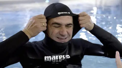 Jesulín de Ubrique: “Mi primera Apnea ha sido ponerme el traje” Entrenamientos programa 4 de El Desafío