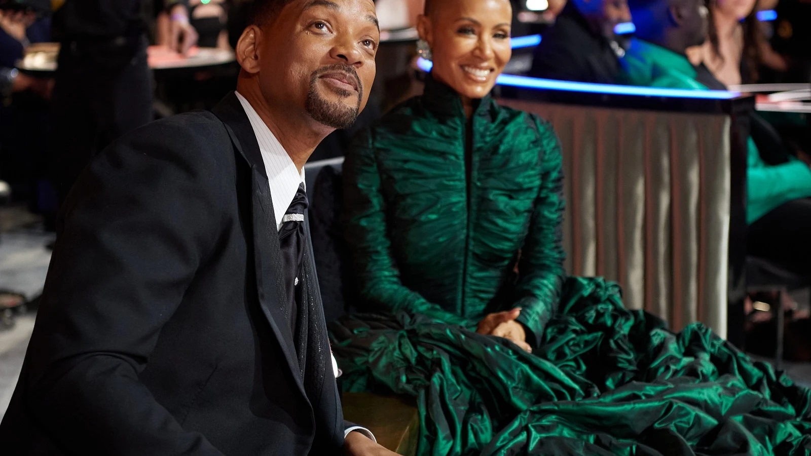 Will Smith y Jada Pinkett en los Oscar