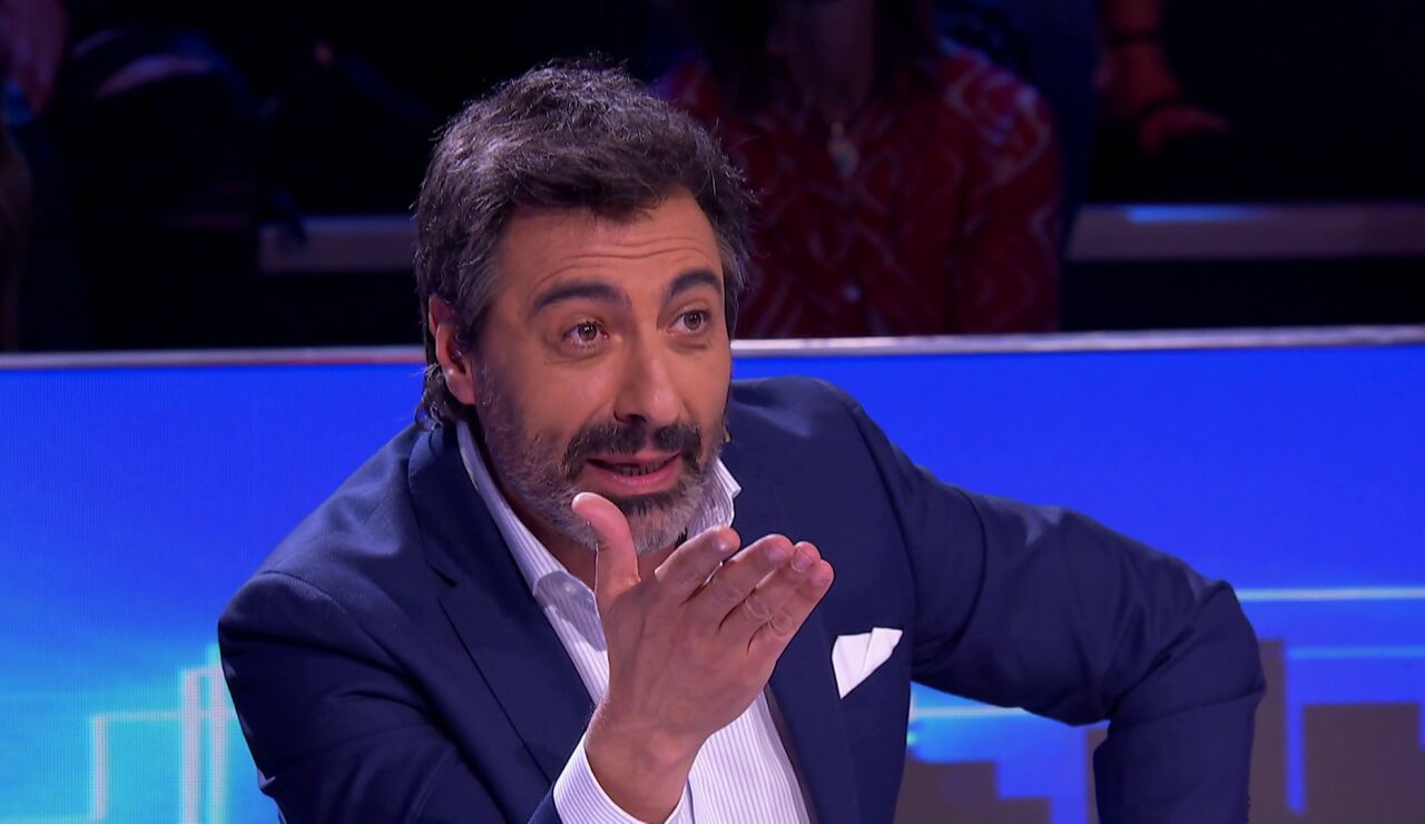 El sarcasmo de Juan del Val con Omar Montes
