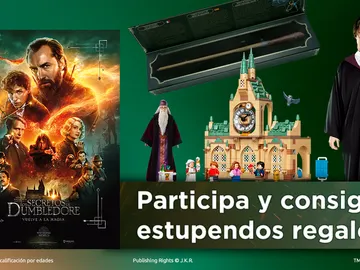 Concurso por el estreno de 'Animales Fantásticos: Los secretos de Dumbledore' Concurso por el estreno de 'Animales Fantásticos: Los secretos de Dumbledore'