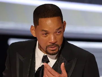 Will Smith llorando tras ganar el Oscar a Mejor Actor Will Smith llorando tras ganar el Oscar a Mejor Actor