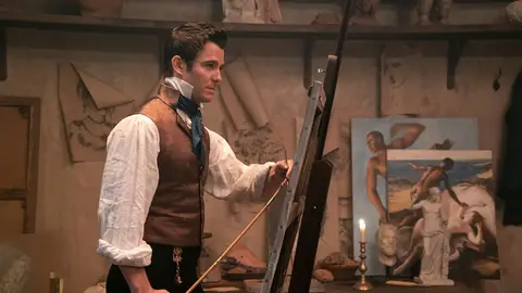Luke Thompson en 'Los Bridgerton' Luke Thompson en 'Los Bridgerton'