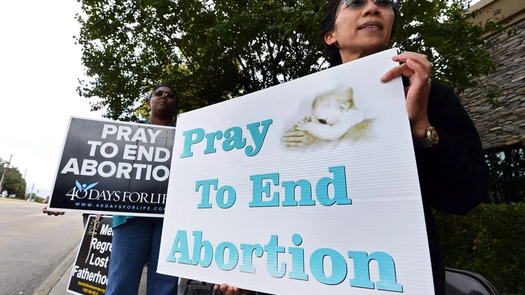 Imagen de archivo de una manifestación en EEUU contra el aborto Imagen de archivo de una manifestación en EEUU contra el aborto