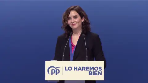 Isabel Díaz Ayuso, en el congreso del PP: "Sánchez nos ha convertido en un país irreconocible e irrelevante" Isabel Díaz Ayuso, en el congreso del PP: "Sánchez nos ha convertido en un país irreconocible e irrelevante"