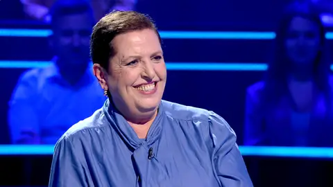 Para aprender idiomas no hay edad: la gran lección de María Isabel en ‘¿Quién quiere ser millonario?’ La concursante, además de ama de casa, es estudiante de alemán.