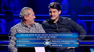 José Miguel recurre a su hijo “de ciencias” para conseguir 30.000 euros en ‘¿Quién quiere ser millonario?’